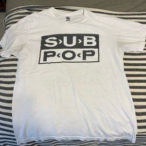Sub Pop Records tee - Size L
